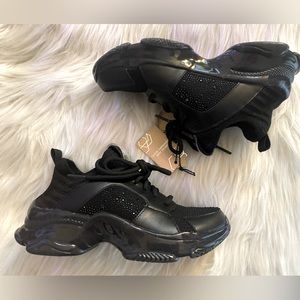 Madden NYC Women's Rhinestone Athletic Sneakers